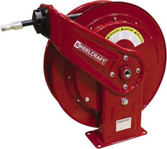 Reelcraft - 75' Spring Retractable Hose Reel - 4,800 psi, Hose Included - Exact Tool & Supply