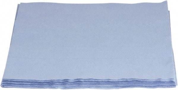 NuTrend Disposables - Flat Fold General Purpose Wipes - Box, 12" x 12" Sheet Size, Blue - Exact Tool & Supply