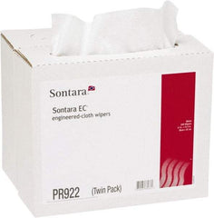 NuTrend Disposables - Dry General Purpose Wipes - Pop-Up, 12" x 16-1/2" Sheet Size, White - Exact Tool & Supply