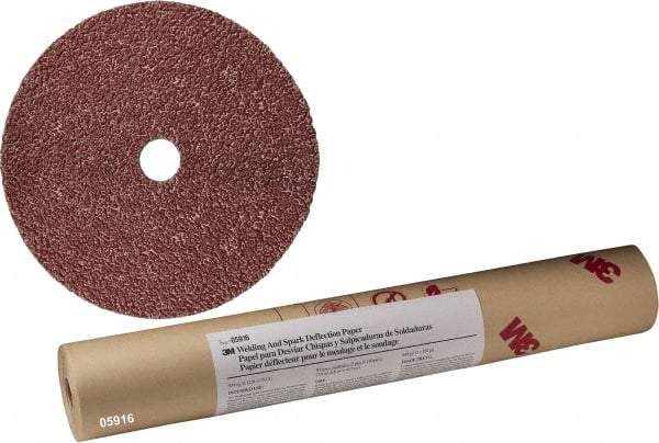 3M - 7" Diam 7/8" Hole 36+ Grit Fiber Disc - Very Coarse Grade, Ceramic, 8,600 Max RPM, Series 982C - Exact Tool & Supply