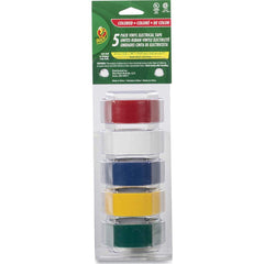 Duck - Electrical Tape; Width (Inch): 3/4 ; Length Range: 1 yd. - Exact Tool & Supply
