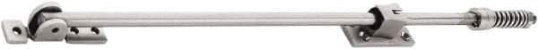 GLYNN-JOHNSON - 4" Projection Door Stop - Screw Mount, Powder Coat Aluminum Finish - Exact Tool & Supply