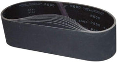 Camel Grinding Wheels - 4" Wide x 36" OAL, 80 Grit, Silicon Carbide Abrasive Belt - Silicon Carbide, Fine, Coated, Y Weighted Backing, Dry, Series S181 - Exact Tool & Supply