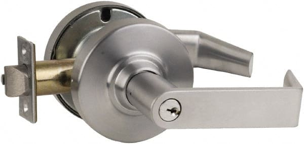 Schlage - Entrance Lever Lockset for 2-1/8" Thick Doors - Exact Tool & Supply