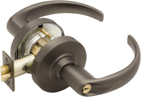 Schlage - Classroom Lever Lockset for 2-1/8" Thick Doors - Exact Tool & Supply