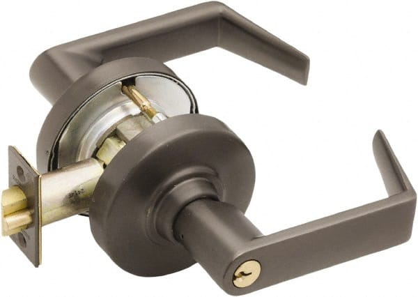 Schlage - Classroom Lever Lockset for 2-1/8" Thick Doors - Exact Tool & Supply