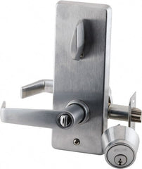 Schlage - Entrance Lever Lockset for 2-1/8" Thick Doors - Exact Tool & Supply