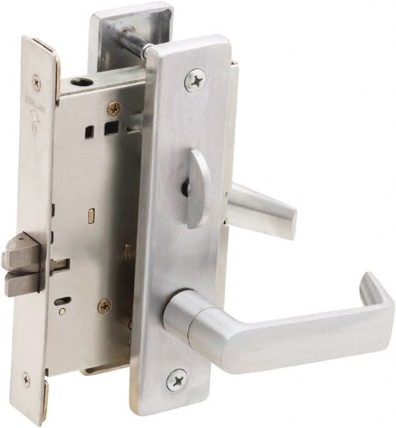 Schlage - Privacy Lever Lockset for 1-3/4" Thick Doors - Exact Tool & Supply