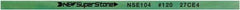 Value Collection - Flat Ceramic Finishing Stick - 100mm Long x 0.5mm Wide x 2mm Thick, 120 Grit - Exact Tool & Supply