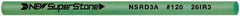 Value Collection - Round Ceramic Finishing Stick - 50mm Long x 3mm Wide x 3mm Thick, 120 Grit - Exact Tool & Supply