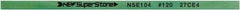 Value Collection - Flat Ceramic Finishing Stick - 100mm Long x 1mm Wide x 1mm Thick, 120 Grit - Exact Tool & Supply