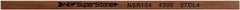 Value Collection - Flat Ceramic Finishing Stick - 100mm Long x 1mm Wide x 1mm Thick, 300 Grit - Exact Tool & Supply