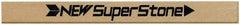 Value Collection - Flat Ceramic Finishing Stick - 40mm Long x 0.8mm Wide x 6mm Thick, 180 Grit - Exact Tool & Supply