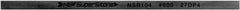 Value Collection - Flat Ceramic Finishing Stick - 100mm Long x 0.5mm Wide x 4mm Thick, 600 Grit - Exact Tool & Supply