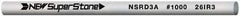 Value Collection - Round Ceramic Finishing Stick - 50mm Long x 2.35mm Wide, 1,000 Grit - Exact Tool & Supply