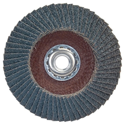 ‎5″ × 5/8″-11 Flap Disc BlueFire Type 29 Fiberglass Plate 60 Grit - Exact Tool & Supply