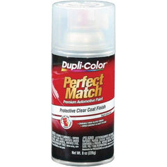 Dupli-Color - Clear Automotive Topcoat - 8 oz Aerosol Can - Exact Tool & Supply