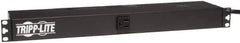Tripp-Lite - 13 Outlets, 120 VAC15 Amps, 15' Cord, Power Outlet Strip - Rack Mount, 5-15R NEMA Configuration, 19" Strip - Exact Tool & Supply