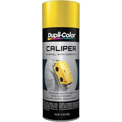 Dupli-Color - 12 oz Yellow Automotive Heat Resistant Paint - Gloss Finish, 500°F Max Temp, Comes in Aerosol Can - Exact Tool & Supply