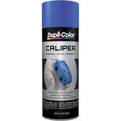 Dupli-Color - 12 oz Blue Automotive Heat Resistant Paint - Gloss Finish, 500°F Max Temp, Comes in Aerosol Can - Exact Tool & Supply