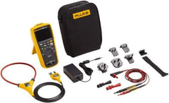 Fluke - 279FC/IFLEX, CAT IV, CAT III, 1,000 VAC/VDC, Digital True RMS Auto Ranging Manual Ranging Thermal Imaging Multimeter - 50 mOhm, Measures Voltage, Capacitance, Current, Frequency, Resistance, Temperature (IR) - Exact Tool & Supply
