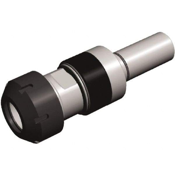 Kennametal - 25mm Straight Shank Diam Tension & Compression Tapping Chuck - M4.5 to M12 Tap Capacity, 76.6mm Projection, Through Coolant - Exact Tool & Supply