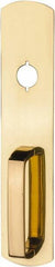 Von Duprin - Bright Brass Finish, Stainless Steel Night Latch Trim - Exact Tool & Supply