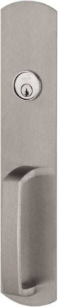 Von Duprin - Satin Chrome Finish, Stainless Steel Night Latch Trim - Exact Tool & Supply