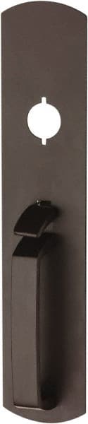 Von Duprin - Dark Bronze Finish, Stainless Steel Thumb Piece/Pull Trim - Exact Tool & Supply
