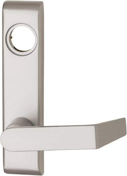 Falcon - Anodized Aluminum Finish, Stainless Steel Lever Trim - Nonhanded, For 19 Series - Exact Tool & Supply