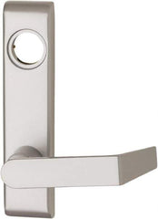 Falcon - Anodized Aluminum Finish, Stainless Steel Lever Trim - Nonhanded, For 19 Series - Exact Tool & Supply
