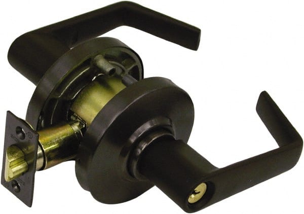 Schlage - Storeroom Lever Lockset for 1-3/8" Thick Doors - Exact Tool & Supply