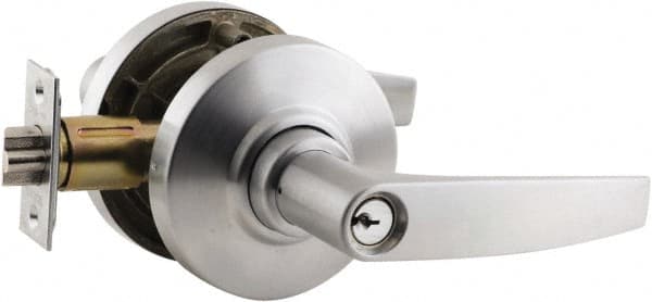 Schlage - Storeroom Lever Lockset for 1-3/8" Thick Doors - Exact Tool & Supply