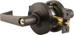 Schlage - Entrance Lever Lockset for 1-3/8" Thick Doors - Exact Tool & Supply