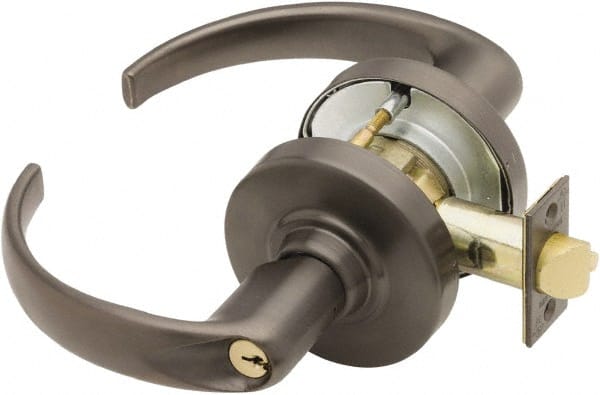 Schlage - Classroom Lever Lockset for 1-3/8" Thick Doors - Exact Tool & Supply