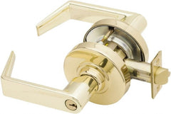 Schlage - Entrance Lever Lockset for 1-3/8" Thick Doors - Exact Tool & Supply