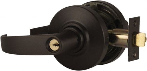 Schlage - Storeroom Lever Lockset for 1-3/8" Thick Doors - Exact Tool & Supply