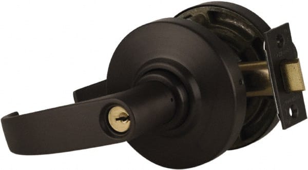 Schlage - Classroom Lever Lockset for 1-3/8" Thick Doors - Exact Tool & Supply
