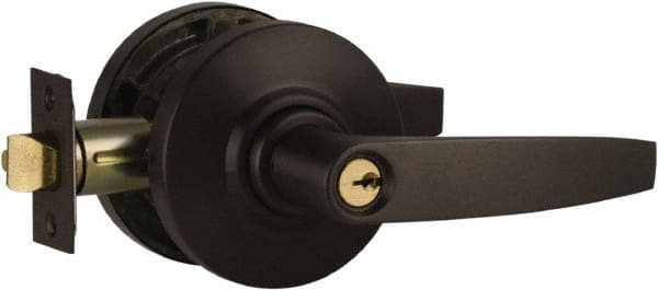 Schlage - Storeroom Lever Lockset for 1-3/8" Thick Doors - Exact Tool & Supply