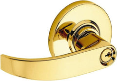 Schlage - Entrance Lever Lockset for 1-3/8" Thick Doors - Exact Tool & Supply