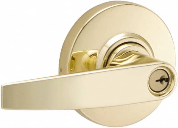 Schlage - Storeroom Lever Lockset for 1-3/8" Thick Doors - Exact Tool & Supply