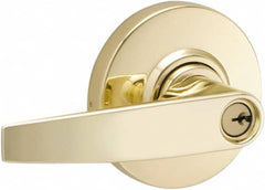 Schlage - Storeroom Lever Lockset for 1-3/8" Thick Doors - Exact Tool & Supply