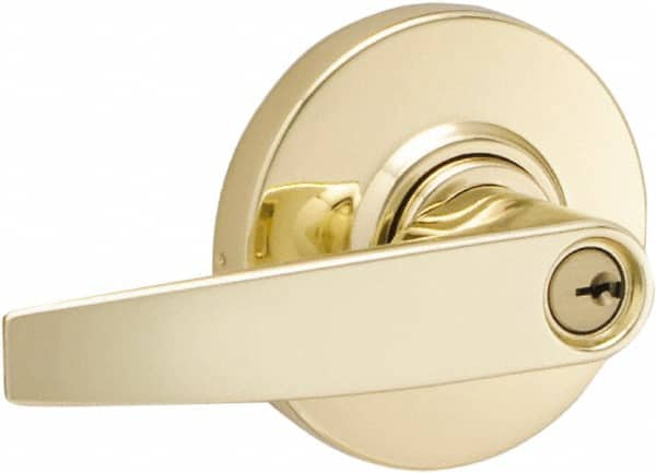 Schlage - Entrance Lever Lockset for 1-3/8" Thick Doors - Exact Tool & Supply