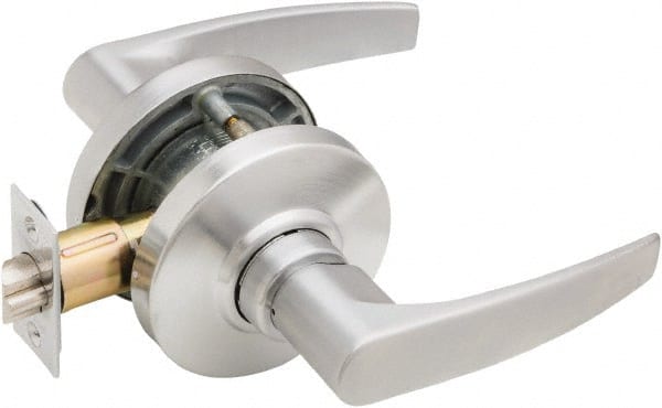 Schlage - Storeroom Lever Lockset for 1-3/8" Thick Doors - Exact Tool & Supply