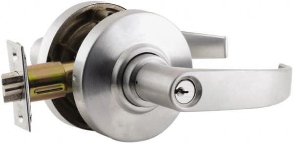 Schlage - Classroom Lever Lockset for 1-3/8" Thick Doors - Exact Tool & Supply