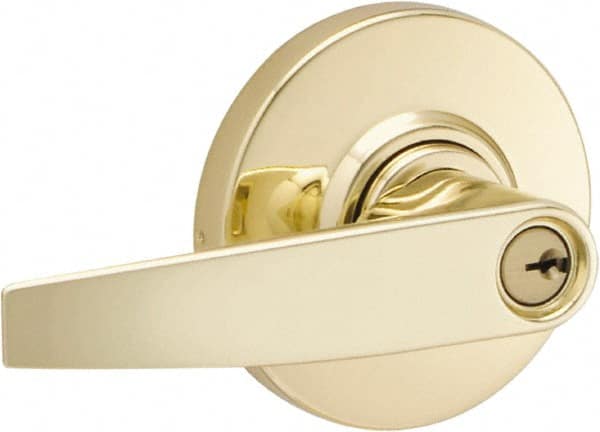 Schlage - Entrance Lever Lockset for 1-3/8" Thick Doors - Exact Tool & Supply