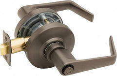 Schlage - Privacy Lever Lockset for 1-3/8" Thick Doors - Exact Tool & Supply