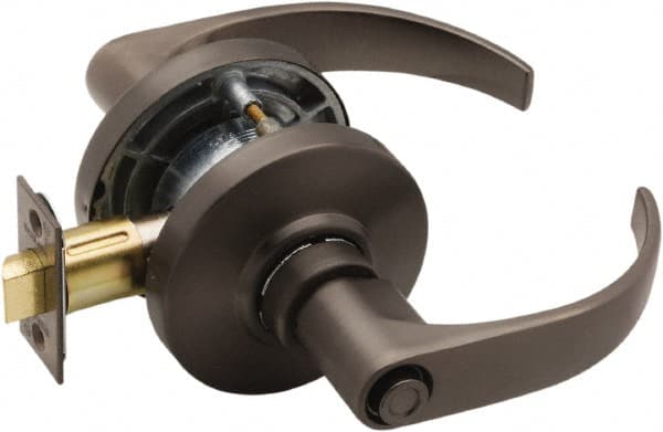 Schlage - Privacy Lever Lockset for 1-3/8" Thick Doors - Exact Tool & Supply