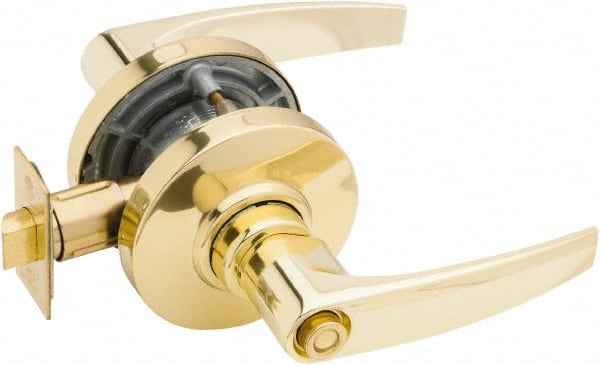 Schlage - Privacy Lever Lockset for 1-3/8" Thick Doors - Exact Tool & Supply