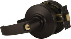 Schlage - Entrance Lever Lockset for 1-3/8" Thick Doors - Exact Tool & Supply